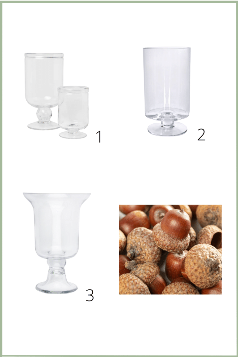 hurricane vase examples