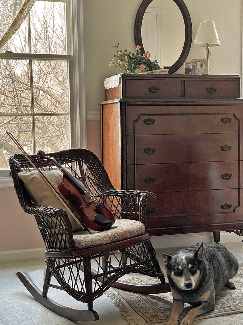 An English Country Bedroom Inspired by Jane Austen's "Emma