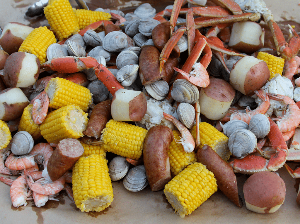 A low county boil